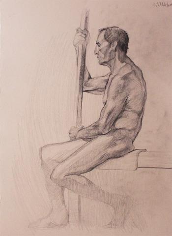 Un modelo de Antonio López