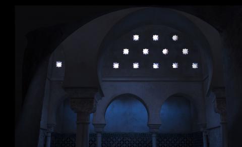 las estrellas nos alhambran al pasar