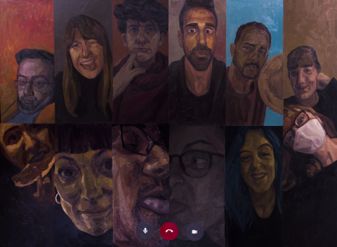 Mis amigos en aislamiento